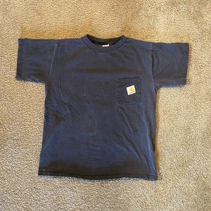 Mens Single Stitch Vintage Carhartt T-Shirt Black